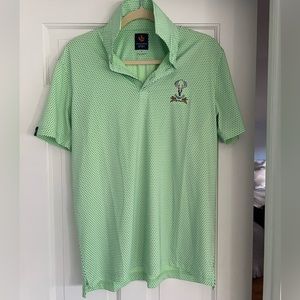Tobacco Road Golf Polo | Donal Ross Sport | Green | Small